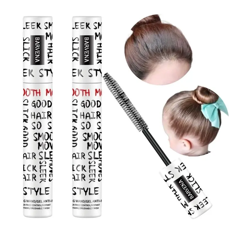 Women’s & Kids’ 2PC/4PC Hair Finishing Gel Stick Pack, Lightweight Anti-Frizz Styling Tool, 0.46FL.Oz Tamer for Smooth Sleek Hair, Taming Flyaways, Styling Edges, Bun-Making Tool