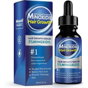 Minoxidil for Men and Women, 5% Minoxidil for Men Beard Growth enriched with Biotin, Minoxidil for Women Hair Growth, Minoxidil Beard Growth Oil, Beard Growth Serum