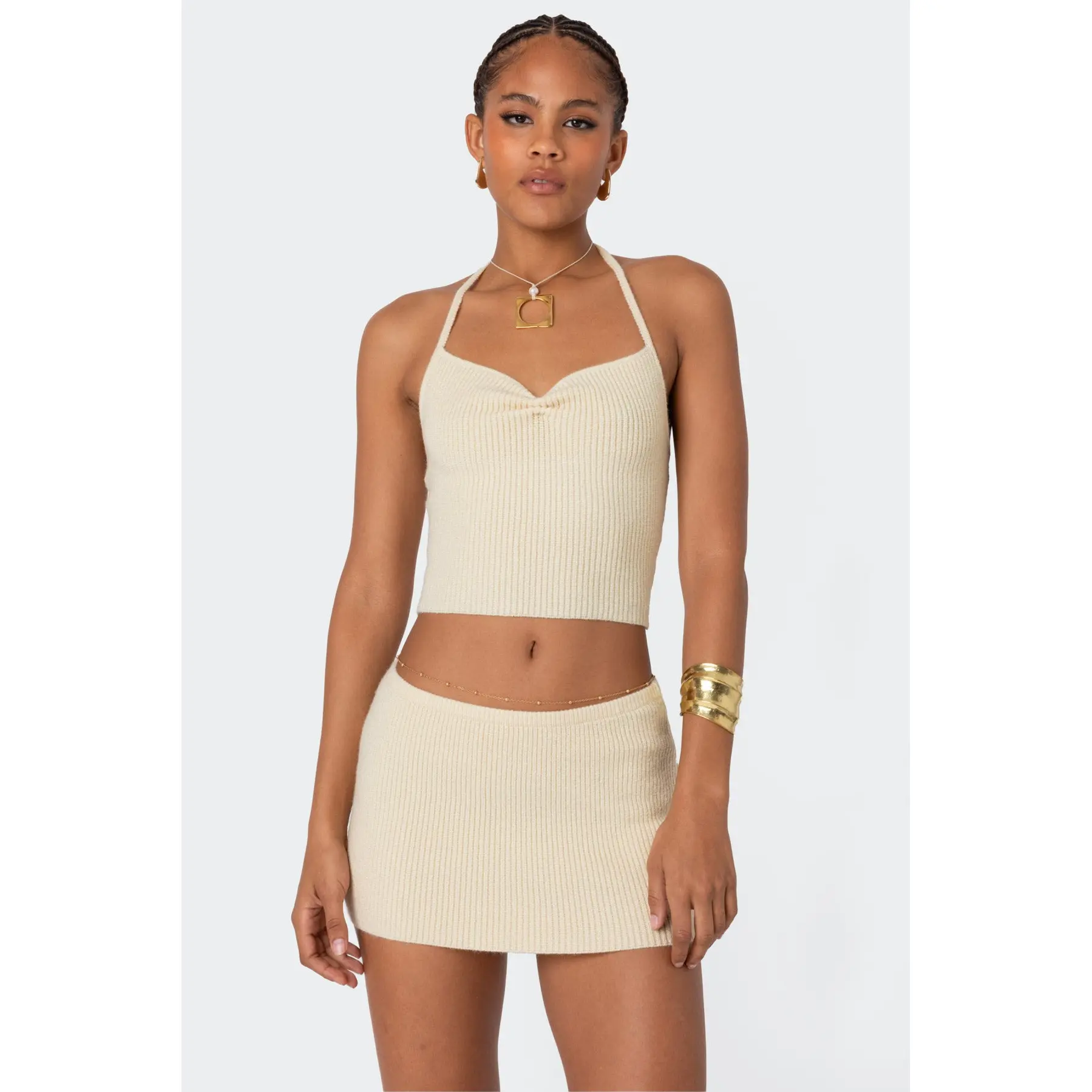 Fiona Cinched Knit Top