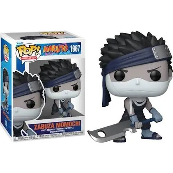 Funko POP! Anime: Naruto - Zabuza Momochi Collectible Figurine Statue Bust Vinyl Figure 4 in Tall Gifts