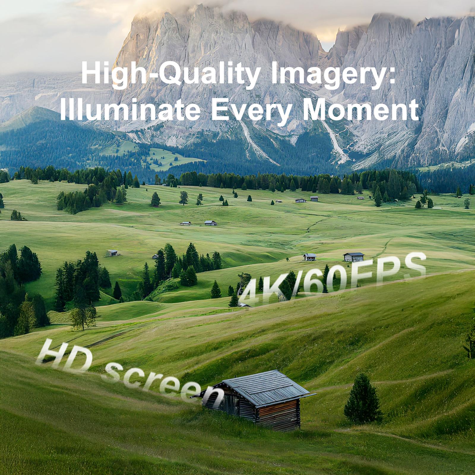 RyStar 4K 60FPS Action Camera 30MP Dual Screens (Front LCD + Rear Touch) 128GB Waterproof Underwater Cam 5X Zoom Remote Control Wearable Body Cam