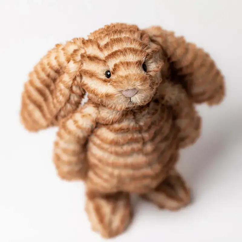 Jellycat Bashful Luxe Bunny Juniper Plush Stuffed Animal Keychain