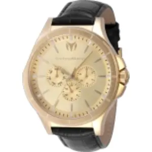 Technomarine Men's TM-822031 MoonSun Quartz Chronograph Gold Dial Watch