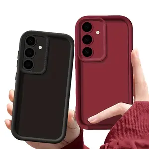 For Samsung Galaxy S26,S26PLUS,S26ULTRA,S25,S25PLUS,S25ULTRA,S24,S24FE,S24PLUS,S24ULTRA,A54,A53,A52,A36,A35,A34,A33,A17,A16,A15,NOTE20,NOTE20ULTRA,S23,S23PLUS,S23ULTRA,S22,S22PLUS,S22ULTRA,A14,A13,S21, 5G Phone Cover Matte soft shell phone protective case