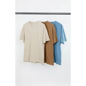 PS Basics Men's 3 Pack Reese Solid Color T-Shirts