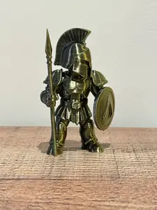 Spartan Warrior Figure – 3D Printed Statue