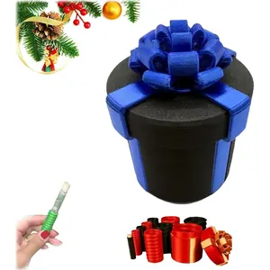Screw Gift Box Prank, Annoying Nested Screw Gift Box, 3D Printed Money Box, For Surprises, Reusable Funny Prank Party Gift, Round