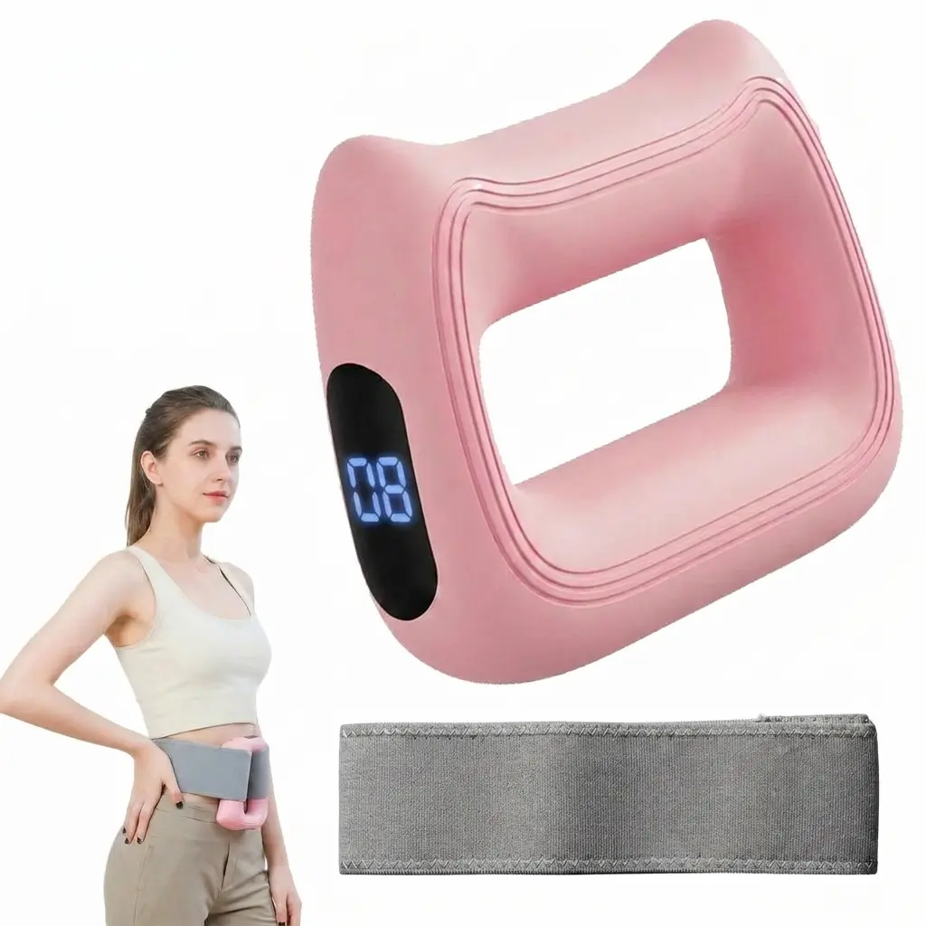 Multifunctional Full-Body Vibration Ring, Electric Vibration Device, Portable Fitness Accessory with 3 Modes & 4 Levels for Abdomen, Back, Legs and Waist, Home Gym Essential, USB Rechargeable