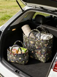 Car Interior Storage Basket, Car Trunk Organizer, Clothing Book Work Supplies Home Organizer Bag, Space Saving Multi-Purpose Car Accessory, Car Interior Accessories