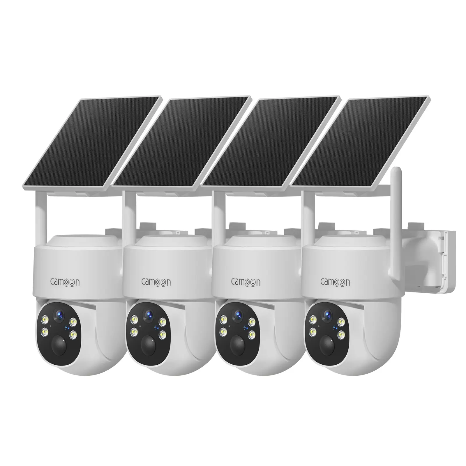 2K Wireless Outdoor Security WiFi Camera, Solar CCTV for Home Monitoring, Battery Powered, 2-Way Audio, Night Vision, SD/Cloud Storage Support Connection