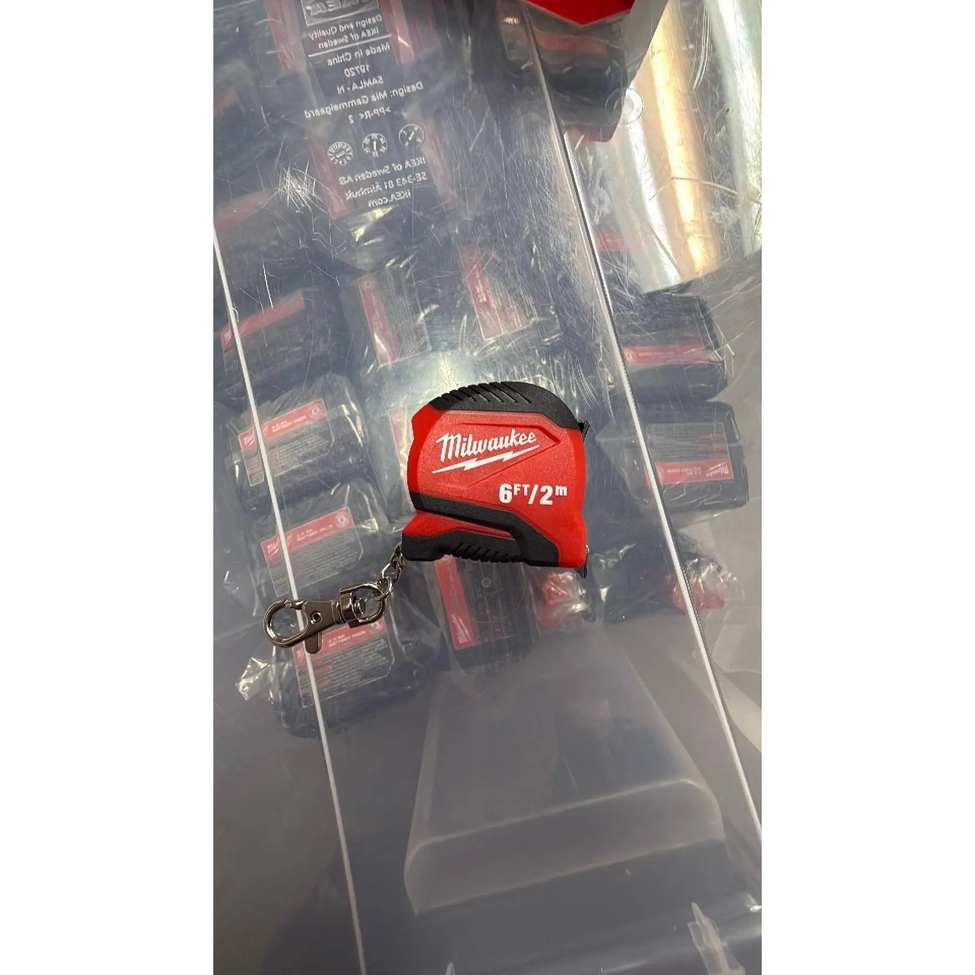 6' mini tape measure Milwaukee