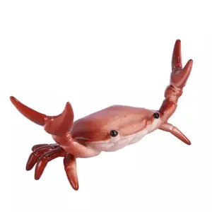 Weightlifting Crab Small Pen Holder, Pen Stand, Desktop Stand for Lazy People