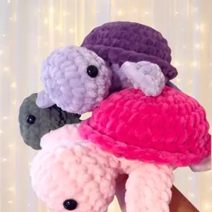 Handmade Crocheted turtle
