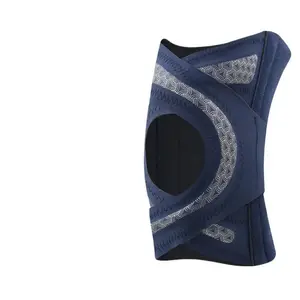Thin sport knee brace meniscus joint cross bandage compression sleeve running knee support fixation patella sleeve assist running sports