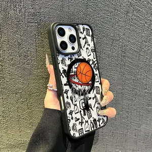 basketball Magnetic TPU for iPhone Case: Drop-proof design for added protection |for iPhone 16/15/14/13/12/11