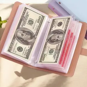 Large Capacity Cash Wallet, 1 Count Cash Storage Book, Money Saving Binder, Budget Planner, Money Saving Envelope, Home Organizer for Cash, Cash Management, Cash Organization, Budgeting, Monthly Budget Planner, Savings Tracker Organizer