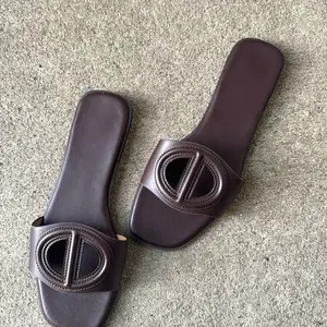 Marla Sandal - Brown Footwear as shown in the Image