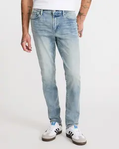 Express Skinny Light Wash Hyper Stretch Jeans