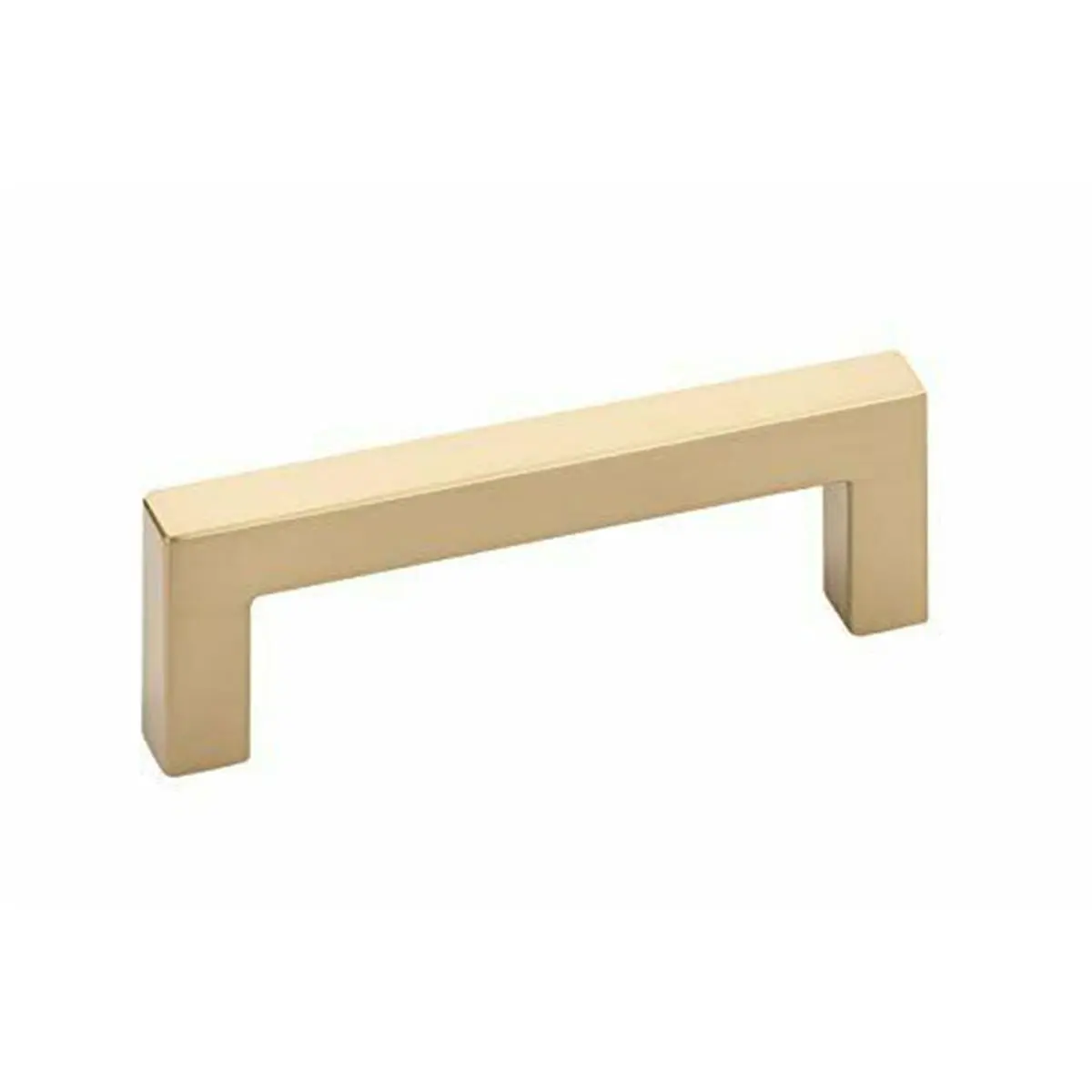 Emtek 86706US4 Contemporary Warwick Cabinet Pull - 5 in. Center to Center, Satin Brass Hardware for Doors, Center To Center Warwick Cabinet Pull