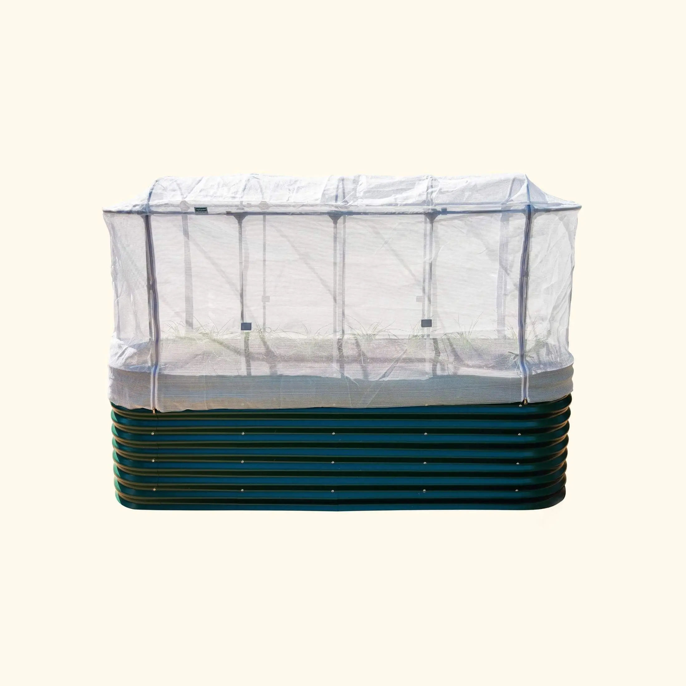 Vego Garden Heavy Duty Greenhouse Mesh Cover System for Outdoor Aluminum Greenhouse with Mister Irrigation System & Durable Steel Frame