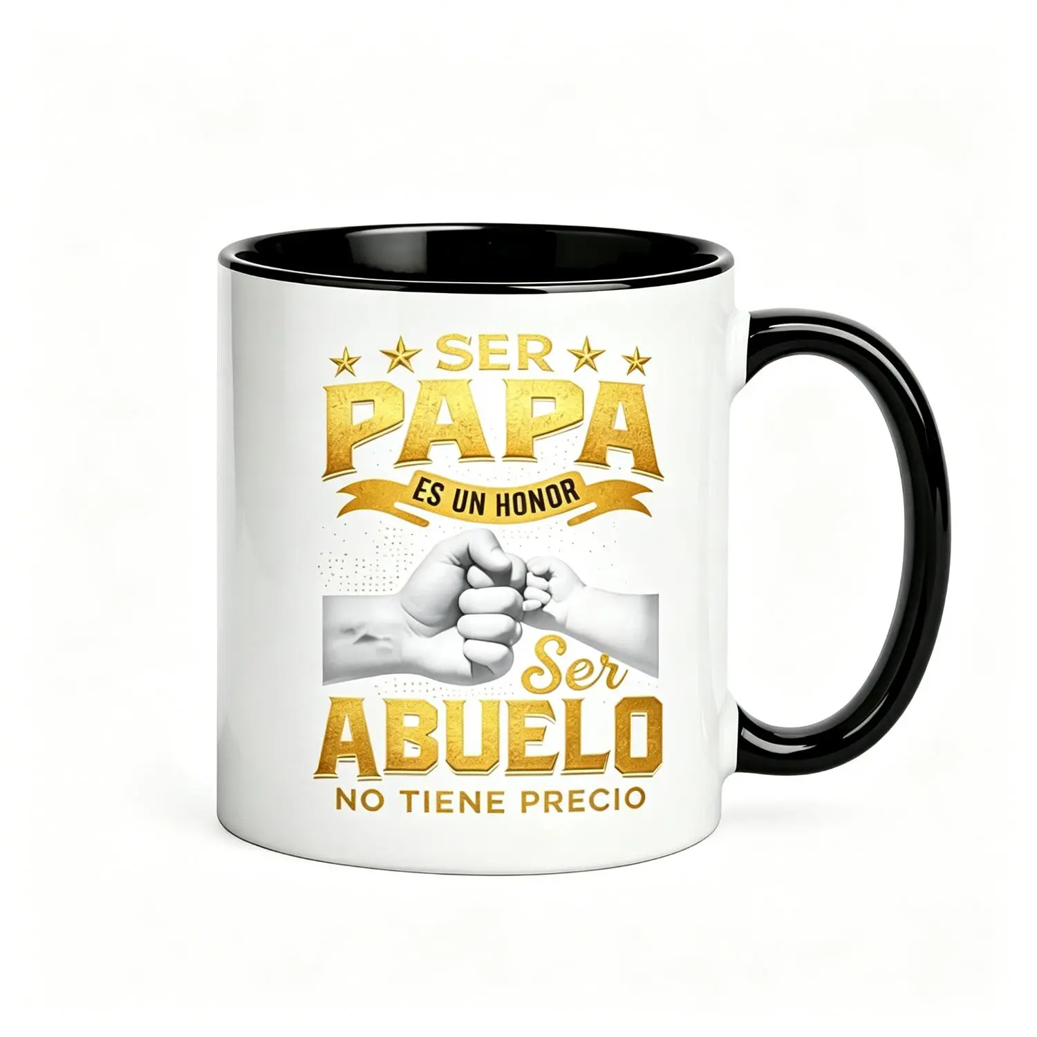 Funny Grandpa Ceramic Cup, Gift For Grandfather, Ser Papa Es Un Honor Ser Abuelo No Tiene Precio Spanish Gifts Cup Reusable Coffee Cups