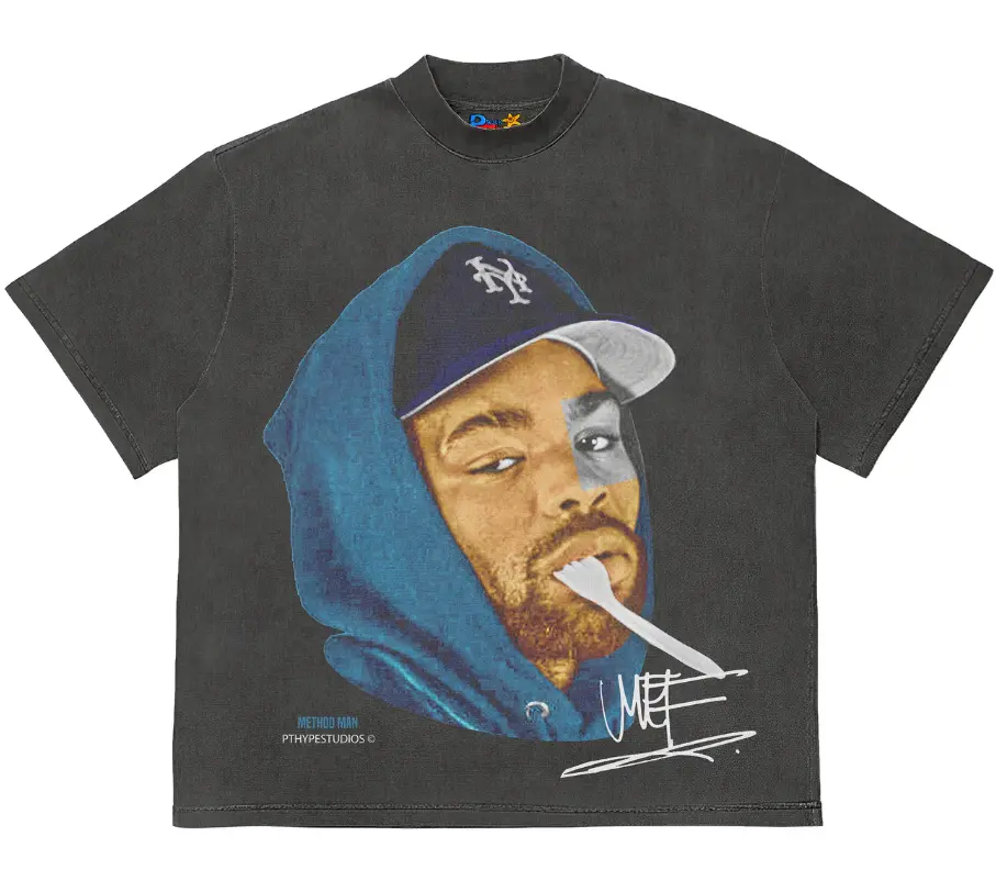 "Method Man" - Tee - Embrace Your Inner Fan with This Trendsetting Method Man Shirt
