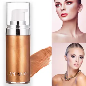 Liquid Body Illuminator,Bronze Smooth Shine Shimmer Oil,Facial Body Shimmer Luminizer,Glitter Body Spray,Waterproof Long Lasting Moisturizing Highlighter,Glow Illuminator for Face springtok