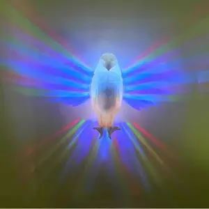 Divinely Eagle Lamp - Luminous Animal Statue Wall Lamp