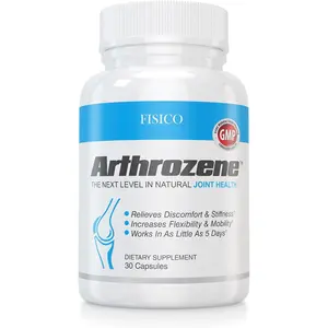 Fisico Arthrozene Joint Health Supplement - 30 Capsules - Daily Fitness Support Formula for Mobility, Flexibility creatine monohydrate