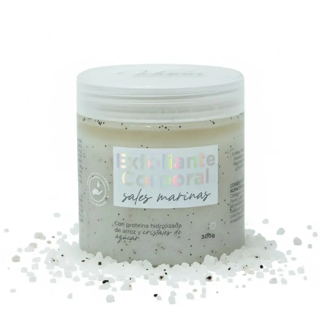 Idunn piel perfecta  Exfoliante corporal de sales marinas x300ml