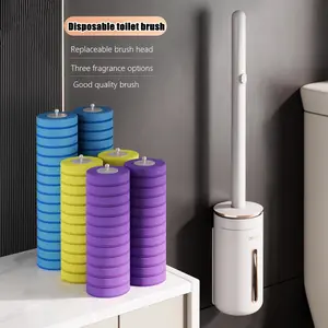 Disposable Toilet Brush Head Replacements