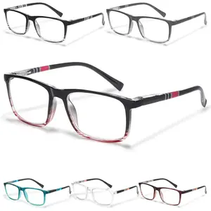 6 Pack Reading Glasses for Men Blue Light Blocking Glasses Lightweight Spring Hinge Computer Readers Men Women