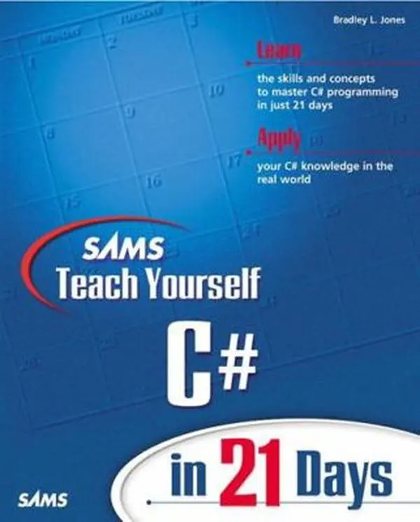 USED Book - Sams Teach Yourself C# in 21 Days by Jones, Bradley (Paperback) - english