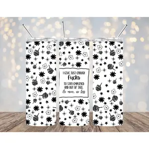 UVDTF 20 oz Cup Wrap I give just enough F's To Stay Employed 2037