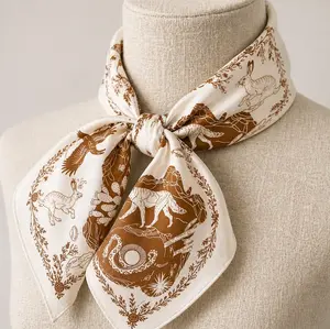 Desert Bandana – 100% Cotton Desert Dwellers Scarf, Western Style Head Scarf, Nature Neckerchief Gift