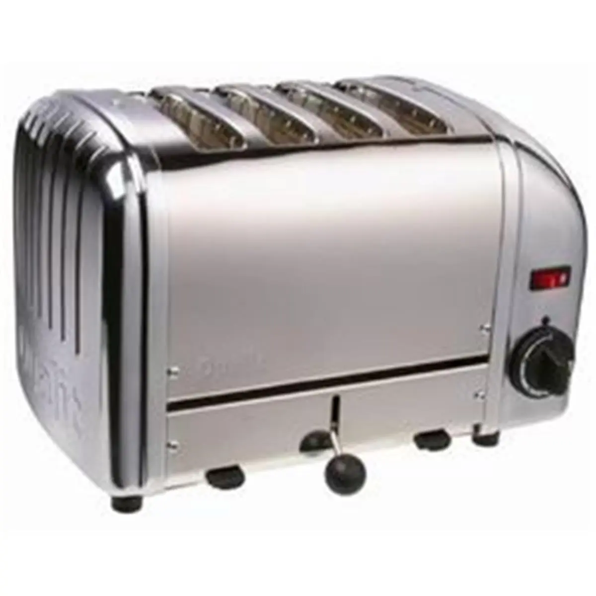 212 MAIN Commercial 4-Slice Stainless Steel Toaster (Model 40415) - Chrome Finish, AC Power, Automatic Shut-Off, Award-Winning Proheat Elements, Insulated Body, Variable Browning Control Kitchen Appliances for Commercial Users