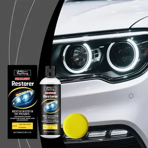 Car Headlight Maintenance Kit, Car Light Surface Cleaning, Stain Removal, Scratch Repair, Renovation Care Set, Auto Accessories, Polish Restorer