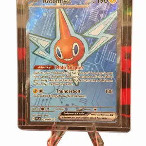 Phantasmal Flames Rotom Ex 111/094 - Multi Adapter Ability, Thunderbolt 130, Pokemon EX Rule