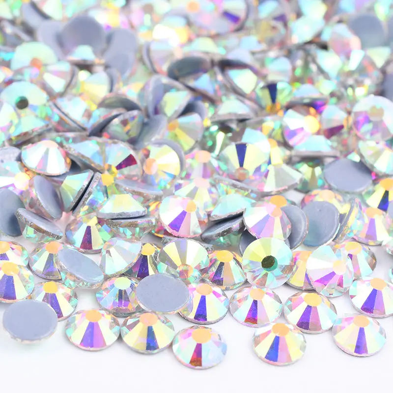 Elite Premium Hot-Fix Rhinestones - AB Crystal