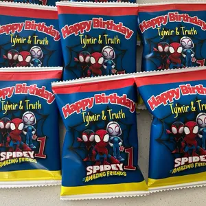 Customize chip bags for parties