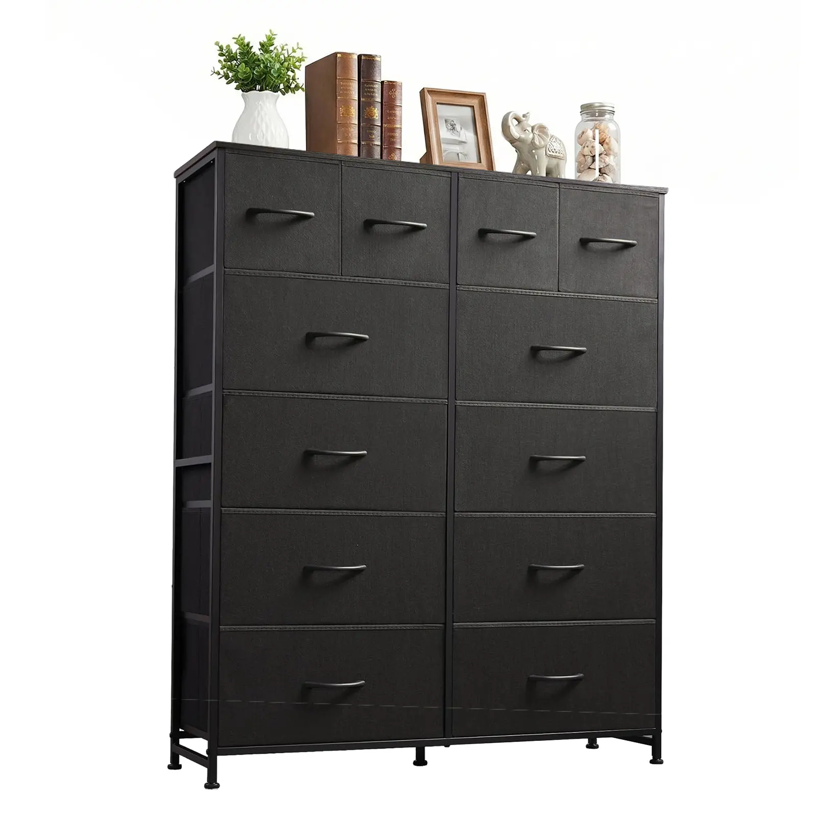 Sweetcrispy Furniture Dresser - 12-Drawer Drawer Chest Dresser, Modern Home Furniture Bedroom Storage Unit, Room Storage Organizer for Closet, Home & Office Use