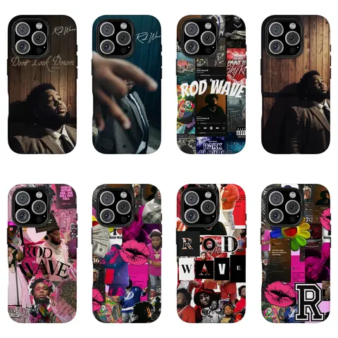 Rod Wave 2026 Last Lap Custom Shockproof Wireless Hard Cover Phone Case, Tough Shell for iPhone 16 17 Pro Max 15 14 13 12 11 & Samsung S21 S22 S23 S24 S25, Fan Gift for Men Women, Halloween Gift