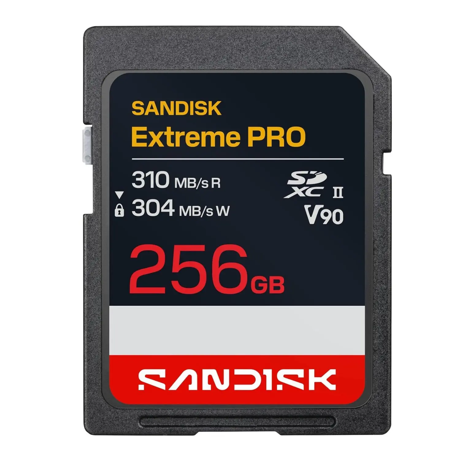 SanDisk 256GB Extreme PRO UHS-II V90 SDXC Memory Card