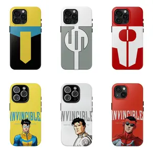 Viltrumite Conquest Mark Phone Case, Omni Man and Invincible Logo Phone Cover For iPhone 17 Promax Pro Air 16 Plus 15 14 13 12 Samsung S26 ULTRA S25 S24 S23 S22 Shockproof Protective Cover Best Gifts of Christmas Halloween Birthday Valentine Summervibes