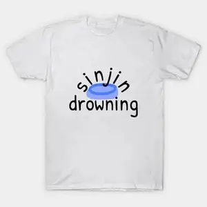 Exclusive Sinjindrowning Merch: 'Sinjin Drowning' Graphic Tee for American Guys