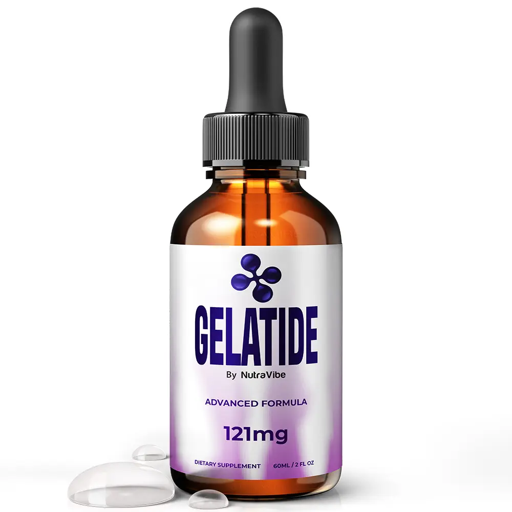 Gelatide - Advanced Natural Dietary Supplement with 121mg Proprietary Blend for Health & Wellness