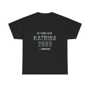 Hurricane Katrina Commemorative Tee, Unisex T-Shirt, Memorial Shirt, Apparel