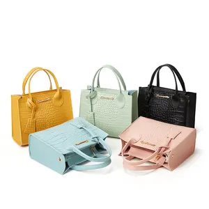 Ladies Bag Wholesale 2023 Summer Crocodile Letter Korean Label Candy Color Pendant Color Platinum Bag