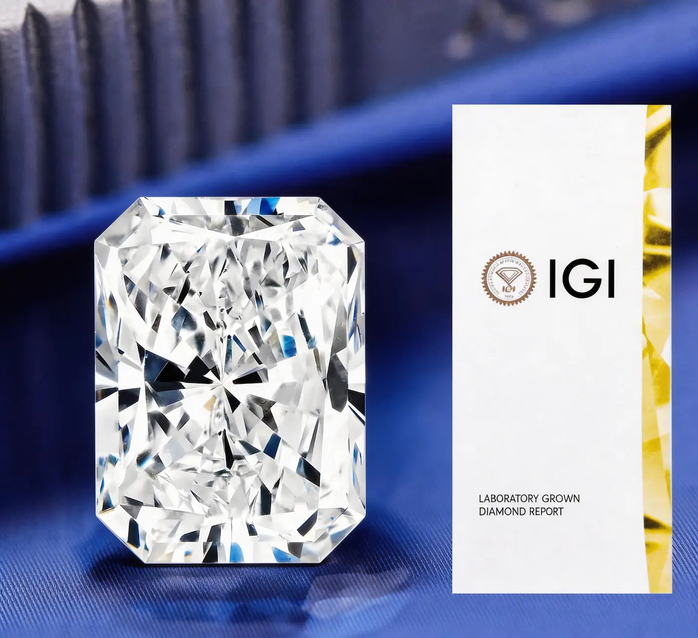 1 carat Radiant cut｜Loose Lab-Grown Diamond IGI Certified |