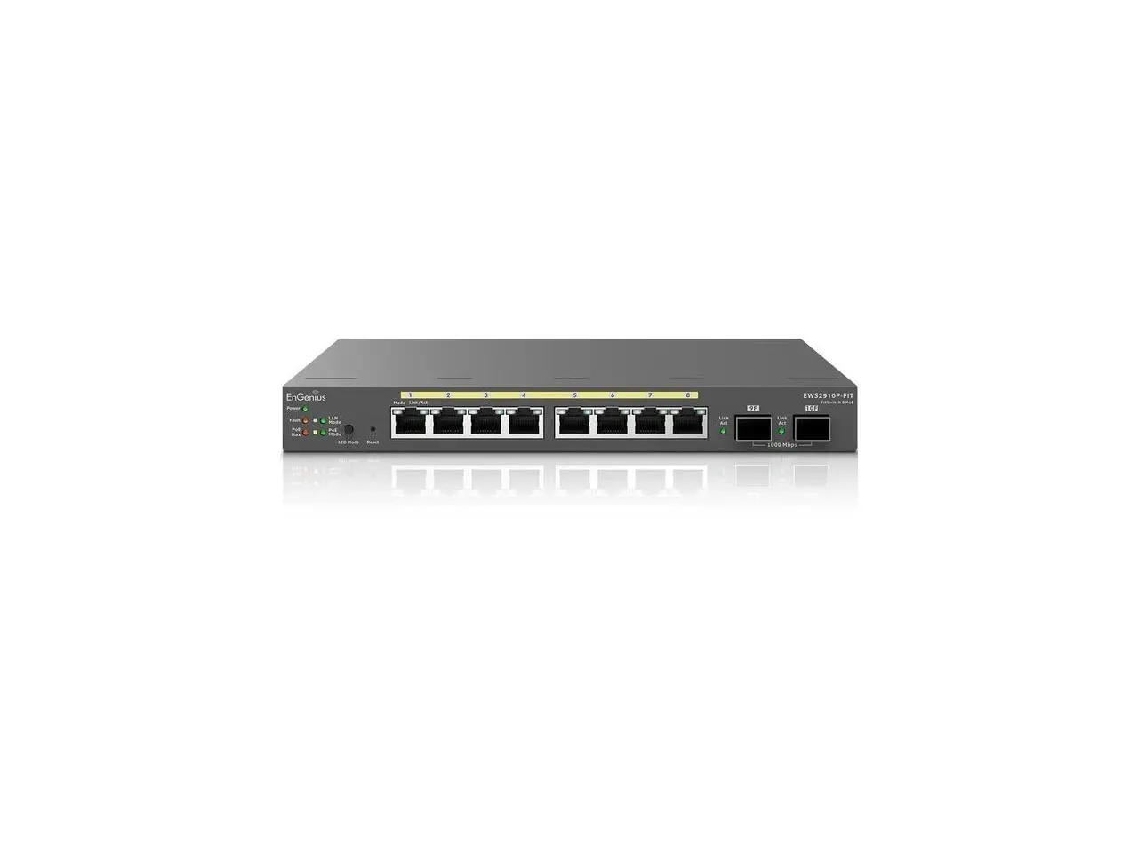 EnGenius EWS2910P-FIT Ethernet Switch with 55W Budget, 2 SFP Uplink Ports